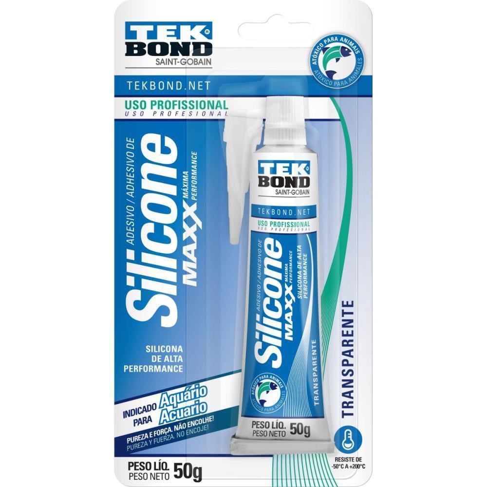 SILICONE AQUARIO ACETICO MAXX 50G