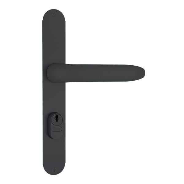 FECHADURA 603/11 74MM 1/2 MA ES PRETO FC