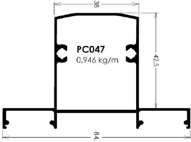 PERFIL FCO PC047 TRAVESSA P BARROTE GRAD